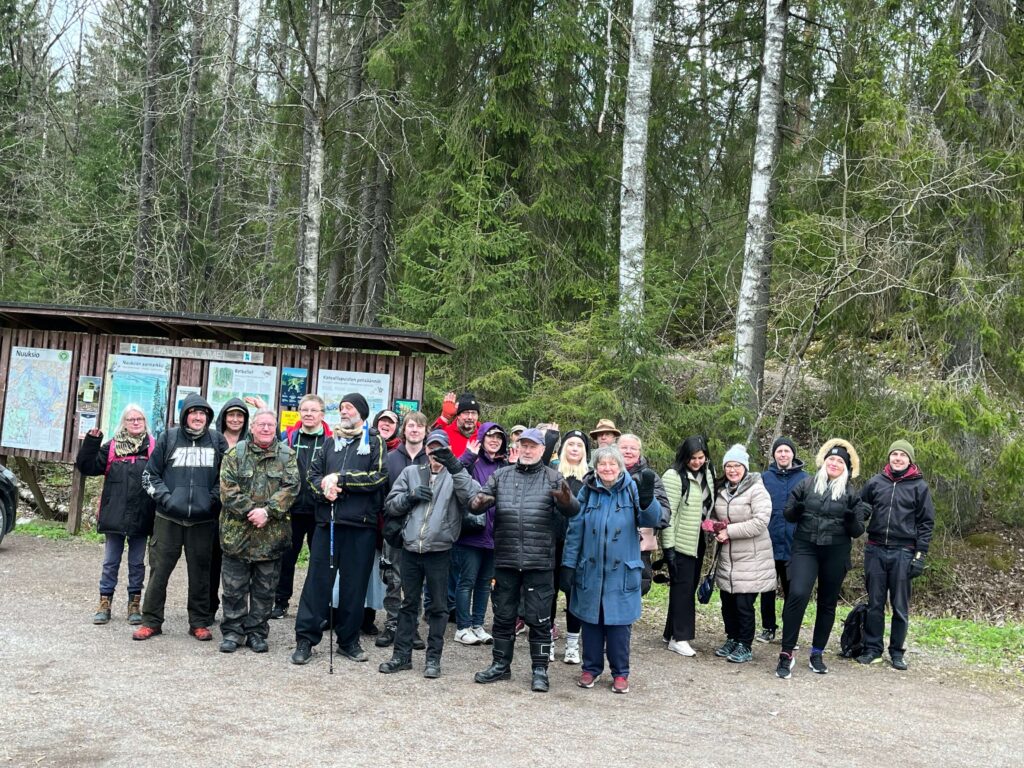 Helsingin A-Kilta - retkiä, kisaturnauksia, matalan kynnyksen viljelytoimintaa, ryhmäkuva